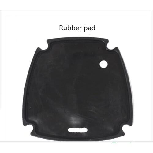 PCP single/double cylinder air compressor front cover rubber pad 1piece/order