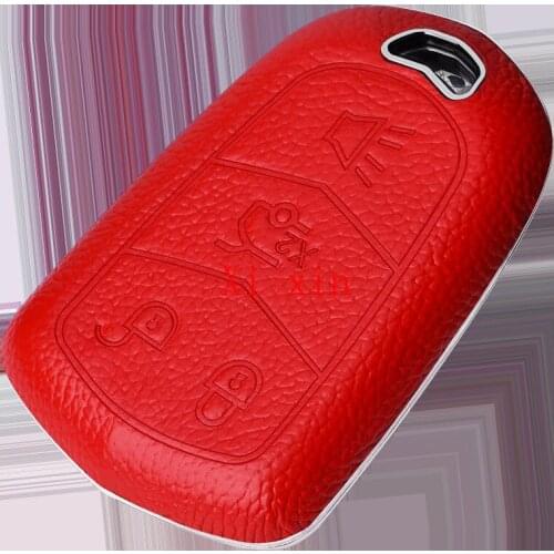 For Cadillac ATSL XTS XT5 XT4 CT6 leather all-inclusive car key case remote control protective shell