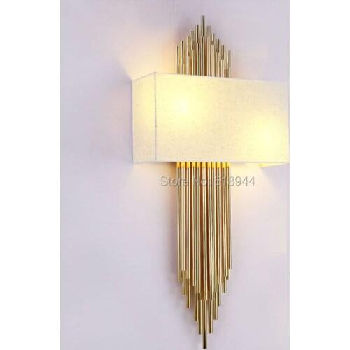 Creative Modern Chinese High-end Decorative Fabric Lamps Living Room Bedroom Hotel Aisle Light Free shipping