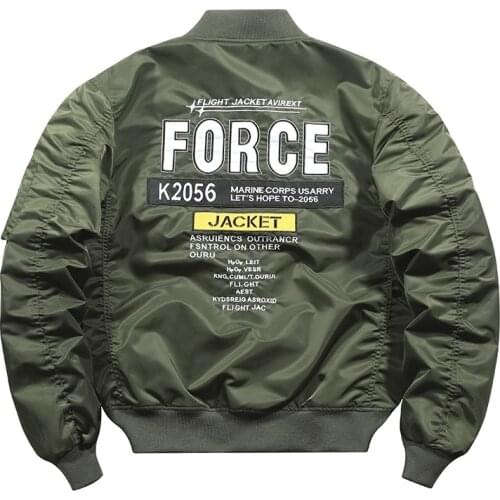 2021 New Arrival Militare Jacket Cotton Liner Windproof Bomber Jacket Men Fashion Streetwear Hip Hop Jackets Plus Size 4XL