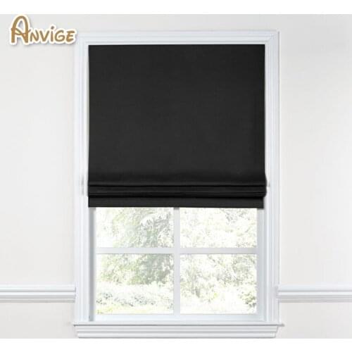 New Arrival Modern Cotton Cloth 15 More Colors Cusomized Roman Blinds Roman Shades For Living Room Window Curtains Free Shipping