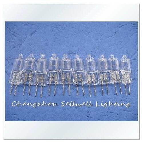 Great!jc 12v 10w G4 Warm Light (yellow) Long Life Crystal Halogen Lamp E003