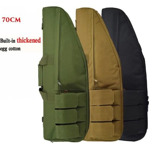 Tactical Rifle Backpack 70cm Sniper Rifle Bag Heavy Duty Oxford Hunting Gun Holster Airsoft Paintball Gun Case