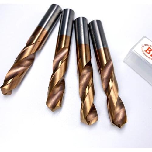 BB 10.6~20mm Solid Carbide Twist Drill with Parallel Shank General Stub for CNC Metal Steel Iron Hole