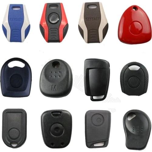 Universal Car key Shell For Audi BMW Hyundai Citroen Peugeot key handle shell DIY fixed without Key blade