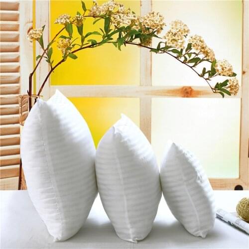 Throw Pillow Insert Cotton Cushion Pillowinner Square Sofa Pillow Core 40x40 45x45 50x50 Cm