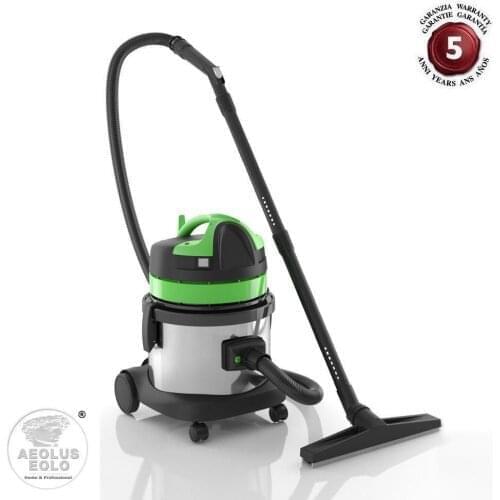 Professional Pellet Ash Soot Vacuum Cleaner 18L Wheels Warranty 5 Years LP31 INOX GT