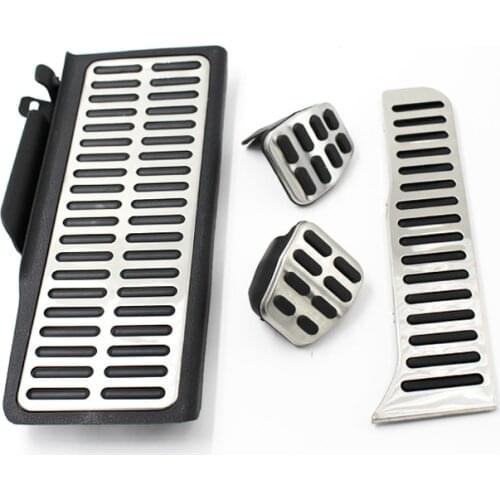 Stainless Steel Car Pedals AT/MT for Passat B6 B7 CC 2006-2012 Skoda Superb II
