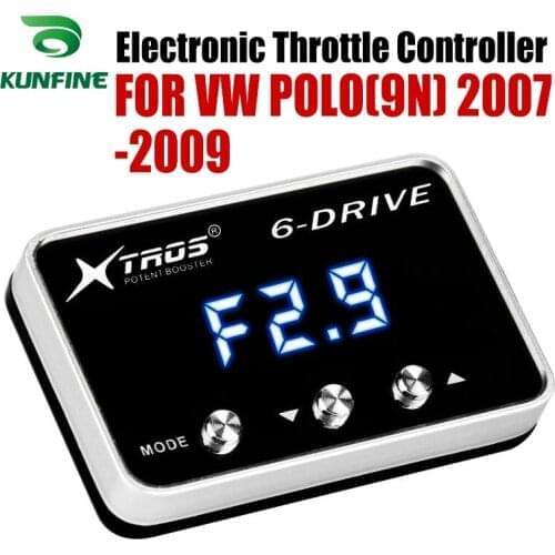 Car Electronic Throttle Controller Racing Accelerator Potent Booster For Volkswagen POLO(9N) 2007-2009 Diesel Tuning Parts