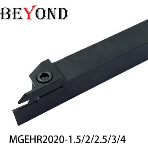 BEYOND MGEHR MGEHR2020-1.5 MGEHR2020-2 MGEHR2020-2.5 MGEHR2020-3 MGEHR2020-4 Turning Lathe Tool Holder Boring Bar CNC Cutter