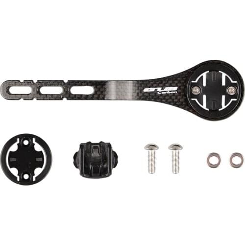GUB 692 3K Carbon Fibre road Bicycle Computer Headset Stem Mount Bent Handlebar Holder For GARMIN CATEYE Bryton GoPro Stand