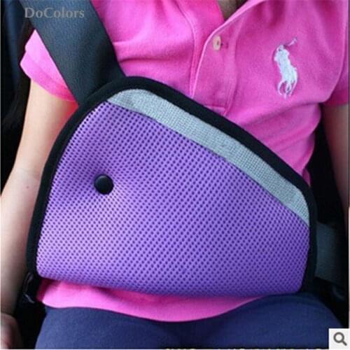 DoColors Triangle car Seat Belt Adjuster Case For Jeep Grand Cherokee Compass Commander Wrangler Rubicon SAHALA Patriot