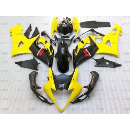GSXR1000 2005 - 2006 K5 Plastic Fairings for Suzuki GSXR1000 05 Abs Fairing GSX-R1000 2005 yellow black Fairing