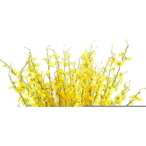 Dancing Orchid Simulation Flower Phalaenopsis Fake Flower Bouquet Home Decoration