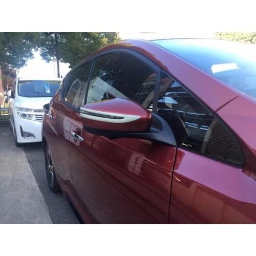 For Nissan Leaf Rear mirror cover ABS chrome 2Pcs