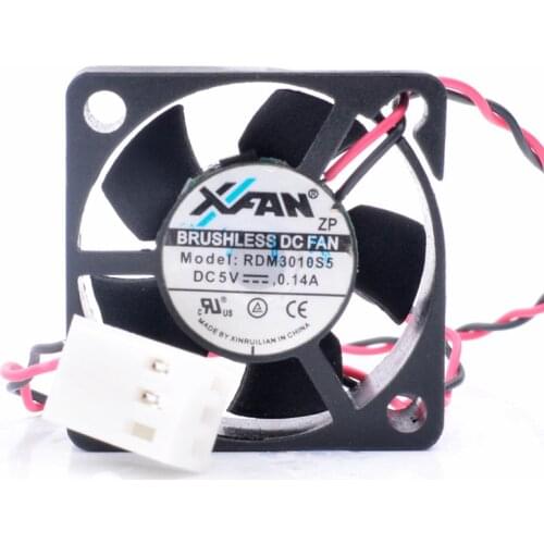 Original RDM3010S 3cm 3010 30mm fan 30x30x10mm 5V 0.14A large air volume miniature small cooling fan