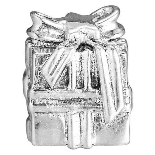 Authentic 925 Sterling Silver Gleaming Gift Beads Charms for Jewelry Making Fits Original Bracelet DIY Finding Wholesale