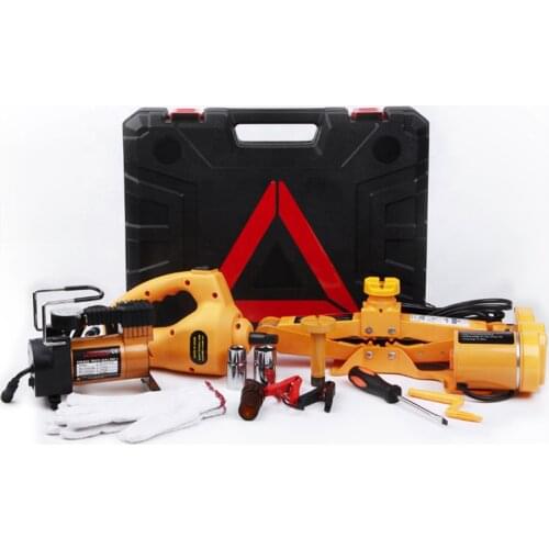 Portable small car jacks electric with electric wrench