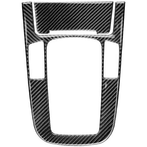 Fit For Audi A4/A5/Q5/B8/Q3A6 carbon fiber gear panel cigarette lighter car modification car accessories