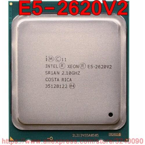 Intel Xeon CPU E5-2620V2 SR1AN 2.1GHz 6-Core 15M LGA2011 E5 2620V2 processor E5-2620 V2 free shipping speedy ship out