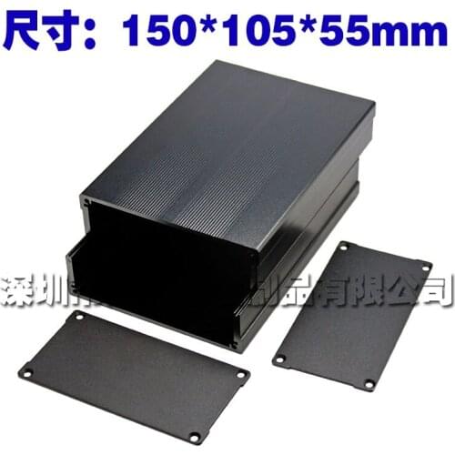 Heat radiating split aluminum aluminum shell power amplifier aluminum box shell profile for the electronics housing