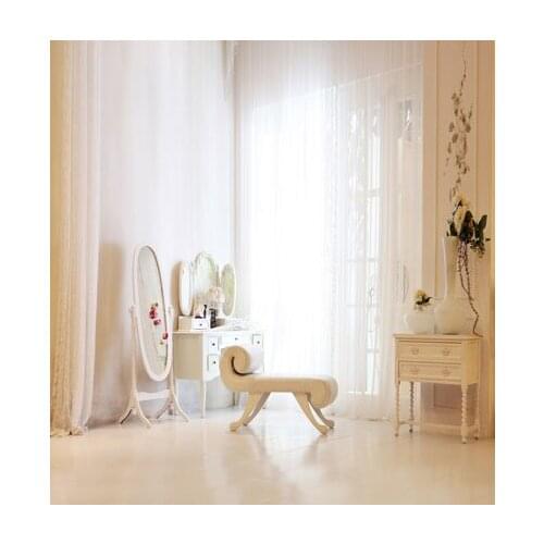 TR 8x8FT White Wooden Wall Curtain Window Backdrop Makeup Table Sunshine Custom Photo Studio Backdrop Background Vinyl Cloth