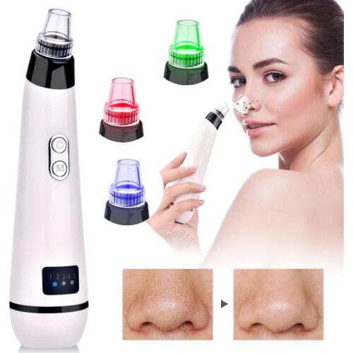 Blackhead Remover Face Nose T Zone Clean Pore Acne Pimple Removal Vacuum Suction Facial Clease