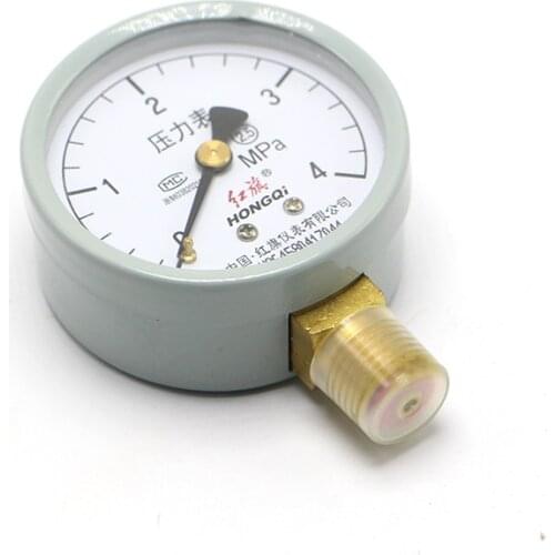 Y-60 0-4Mpa Vacuum Gauge Air Manometer Pressure Gauge