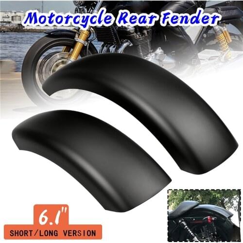 1pc Motorcycle Stainless Steel Universal Rear Fender Mudguard Protector Mudflap Splash Guard for 6.1" Motorcycle Accessories
