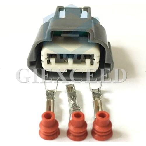 2 Sets 3 Pin 6189-0779 Waterproof Automotive Sensor Connector Ignition Coil Socket For Nissan BYD F0