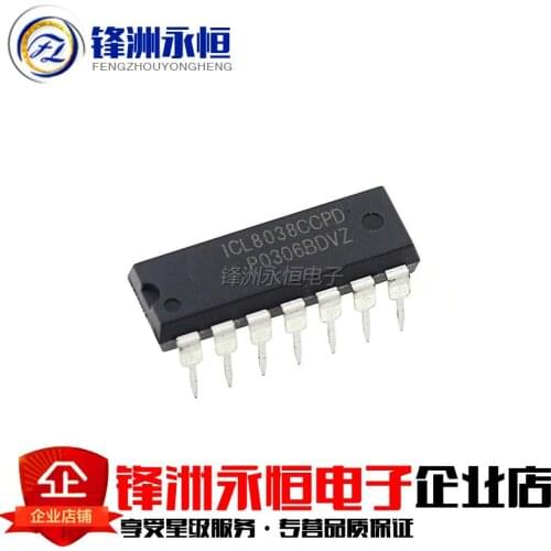 5PCS ICL8038CCPD DIP14 ICL8038 DIP 8038CCPD DIP-14