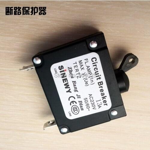 Generator accessories 2KW~3KW 13A circuit breaker protector
