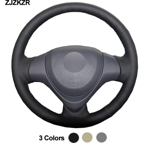 Car Auto Steering-Wheel Cover For Suzuki Jimny 2015 - 2018 Braid on the Steering wheel Funda Volante Car Accessories 2016 2017