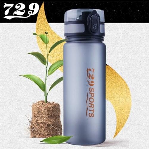 650ml Outdoor Fitness Sports Bottle Kettle Portable Sports Water Bottle Leak-Proof Anti Portable Picnic Water Bottles