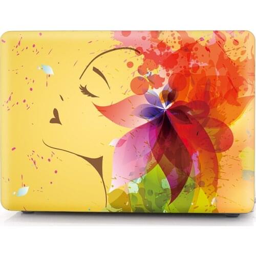 For Apple Macbook Apple Laptop Case 11/12/13/13.3/15/ 15.4 Air Pro Retina Touch Bar Flower Shell