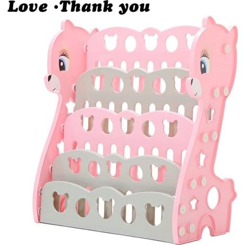 Children bookshelf simple bookshelf, landing shelf, Baby magazine shelf, student bookcase, kindergarten newspaper and newspaper