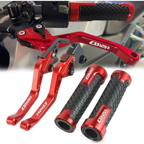 Adjustable Brake Handle Clutch Levers Motorcycle Accessories Thruster Grip Handle Bar Cap End Plug FOR HONDA CB125F CB 125F 2016