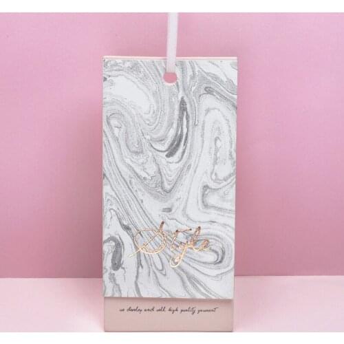 Custom Garment label Swinger Shirt Tag High Quality Womens wear tag customize 300/400/800g white card A set of two sheets