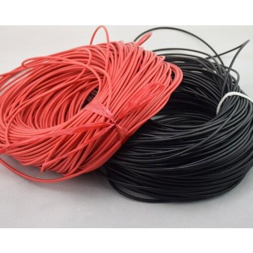 5m/6m/20m/60m 14AWG Gauge Silicone Wire Flexible Stranded Copper Cables for RC black red