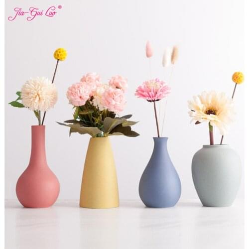 JIA-GUI LUO Ceramic Home Decor Vase Nordic Decoration Home Home Decore Vase Decoration Household Flower Vase C068