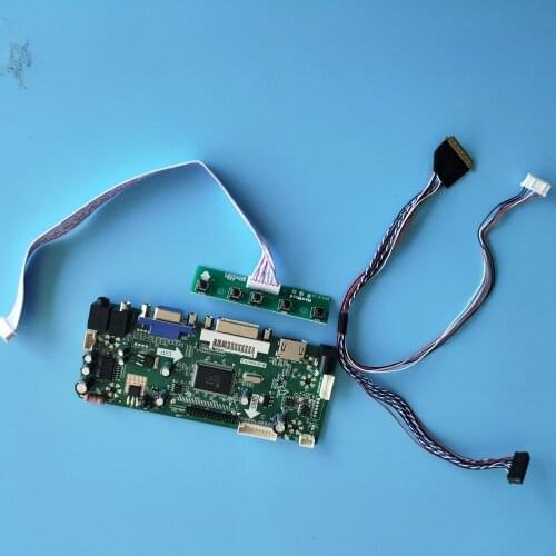 Kit for N173O6-L01/L02 Panel monitor 1600X900 17.3" VGA Screen M.NT68676 LED LCD HDMI DVI Controller board 40pin LVDS