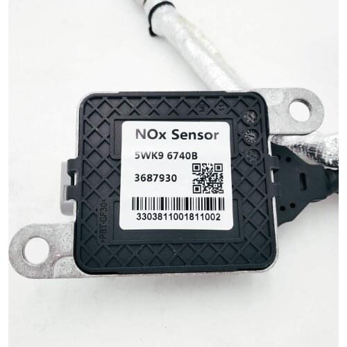 NOx Sensor Nitrogen Oxide Sensor 3687930,A2C95990700-01,4326870,5WK9 6740B Cummins SNS 12V 1Piece/Lot