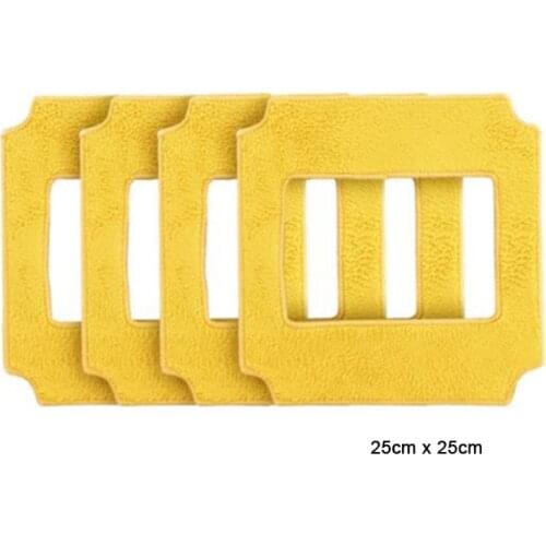 Cleaning cloth 4pcs yellow mop of robot window cleaner win660 / RL880 /RL1180