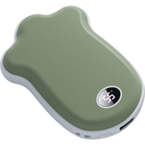 Portable Mini Cat Claw Electric Hand Warmer 9800mAh USB Charging Power Winter Warm Multipurpose Rechargeable Long Lasting 19QE