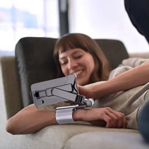 Portable Mobile Arm Mobile Phone Holder Can Rotate And Prevent Falling Off Phone Holder Hot