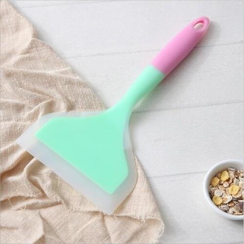 Silicone Turner Tamagoyaki Cooking Utensils Tool Kitchen Cookware 3 Colors