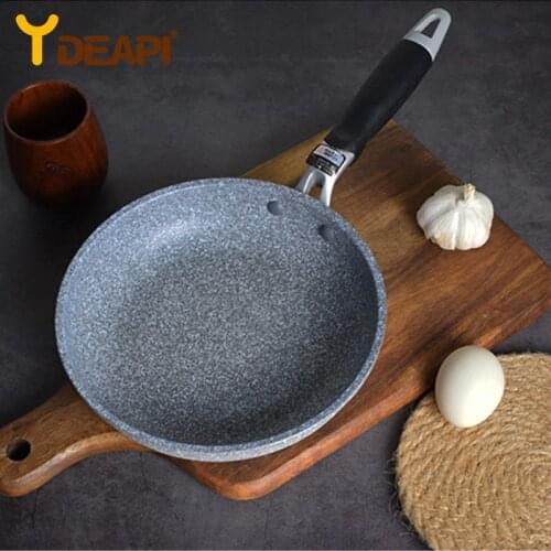 YDEAPI Frying Pan 28cm Wok Pan Non-stick Pan Skillet Cauldron Induction Cooker Frying Pans Pancake Pan Egg Pan Gas Stove