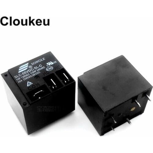 SLC-05VDC-SL-C 30A T91 Relay DIP5 HF2100