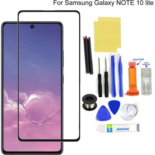 Phone Screen Ultra-thin Replacement Glass Mobile Phone Touch Screen for Samsung Galaxy Note 10 Lite/S10 Lite/S20 FE
