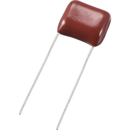 Uxcell CBB21 450V Metallized Polypropylene Film Capacitors for Electric Circuit Energy Saving Lamp 450V 0.22uF 5pcs